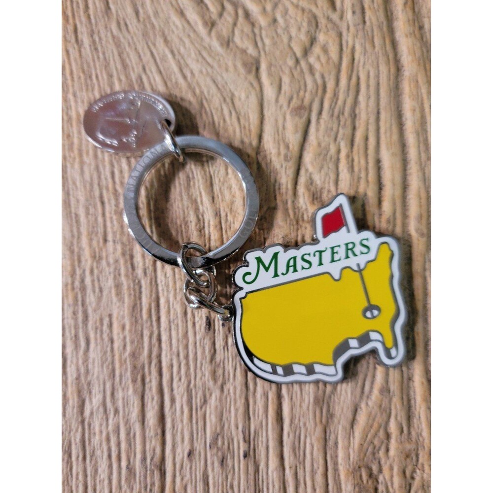 Masters Logo Metal Keychain